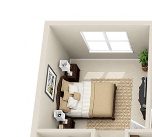 Villas of Kingwood_B3 Upper - 3D for Web